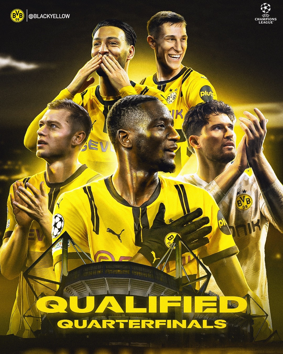 多特蒙德欧冠历史战绩